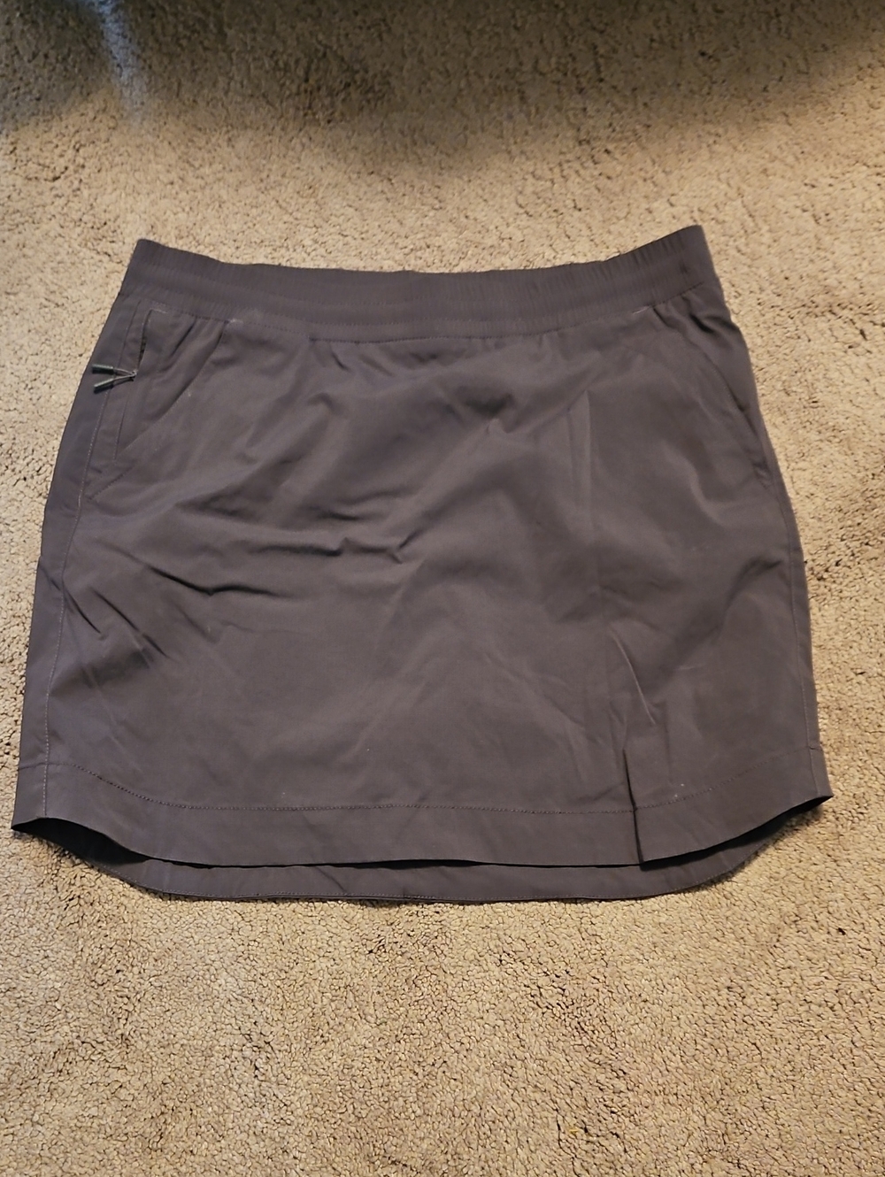 Duluth AKHG Athletic Skort in Charcoal Gray Sz 14